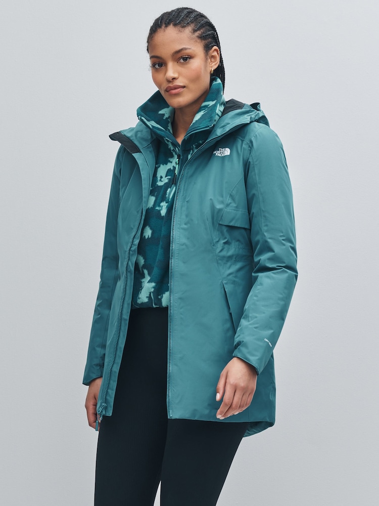 The North Face Blue Hikesteller Insulated Waterproof Parka Jacket - Image 1 of 7 The North Face Blue Hikesteller Insulated Waterproof Parka Jacket - Image 1 of 7