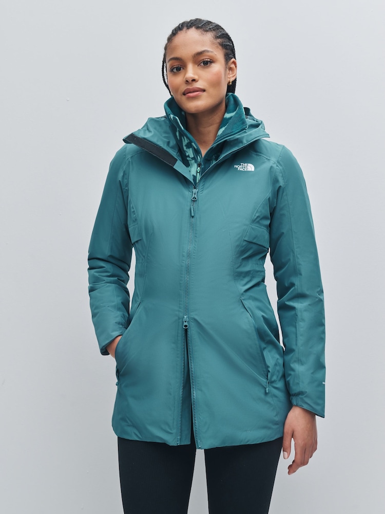The North Face Blue Hikesteller Insulated Waterproof Parka Jacket - Image 2 of 7 The North Face Blue Hikesteller Insulated Waterproof Parka Jacket - Image 2 of 7