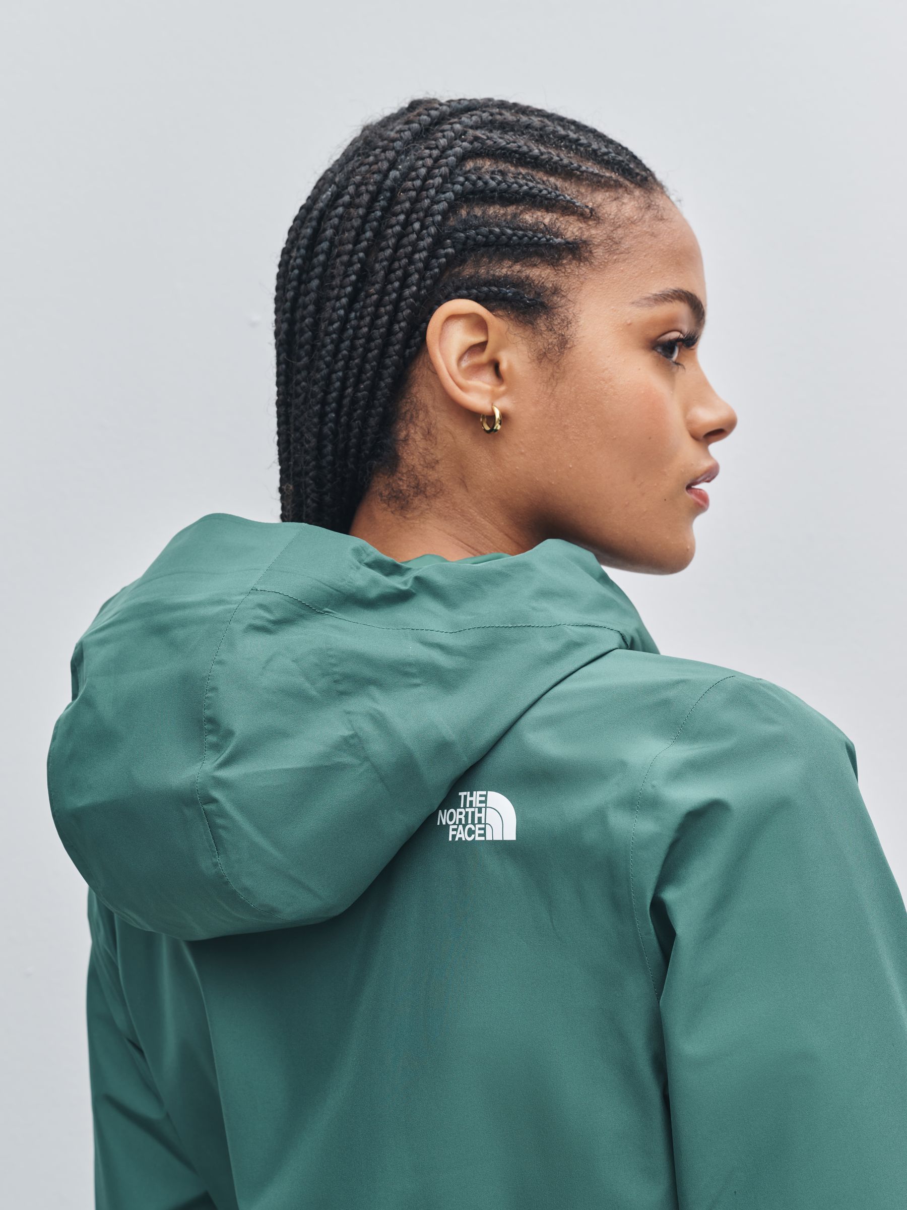 Buy The North Face Green Womens Waterproof Hikesteller Parka Shell