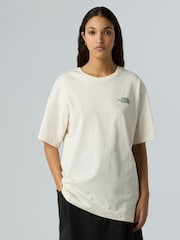 The North Face White NSE Slopes Back Print Relaxed T-Shirt - Image 1 of 5