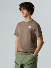 The North Face Brown T-Shirt - Image 1 of 5