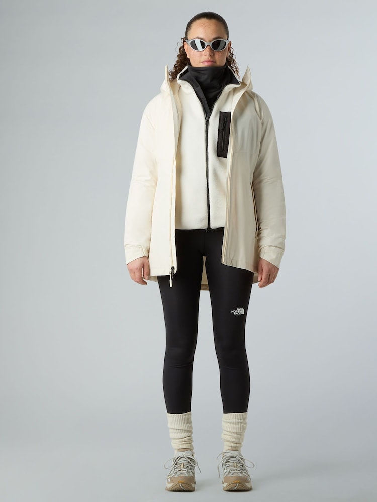 The North Face White Hikesteller Waterproof Parka Jacket - Image 4 of 4 The North Face White Hikesteller Waterproof Parka Jacket - Image 4 of 4