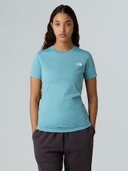The North Face Blue Slim W Simple Dome T-Shirt - Image 1 of 5