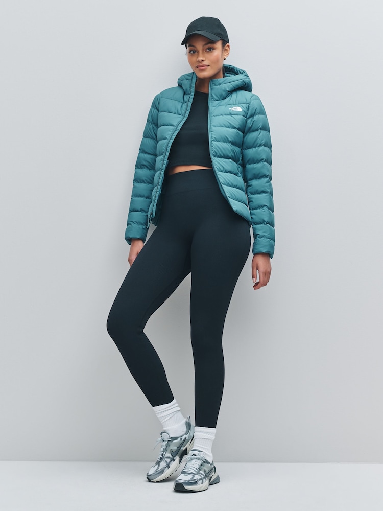 The North Face Blue Womended Aconcagua 3 Hooded Puffer Jacket - Image 2 of 5