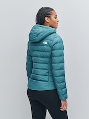 The North Face Blue Womended Aconcagua 3 Hooded Puffer Jacket - Image 3 of 5