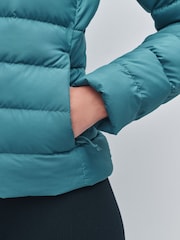 The North Face Blue Womended Aconcagua 3 Hooded Puffer Jacket - Image 5 of 5