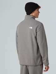 The North Face Grey Glacier 1/4 Zip Fleece - Image 2 of 5