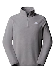 The North Face Grey Glacier 1/4 Zip Fleece - Image 4 of 5