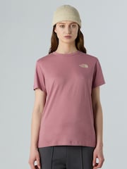 The North Face Pink Relaxed W Box T-Shirt - Image 1 of 5