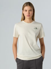 The North Face White Relaxed W Box T-Shirt - Image 1 of 5
