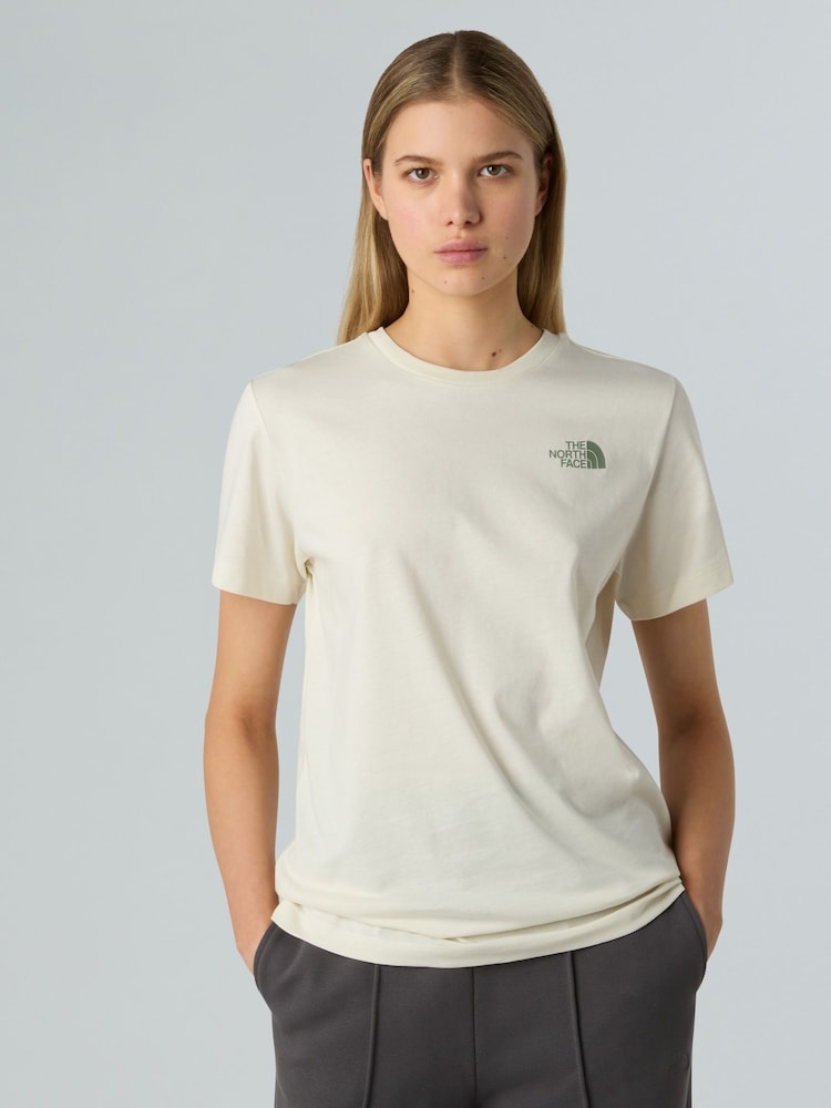 The North Face White Relaxed W Box T-Shirt - Image 1 of 5