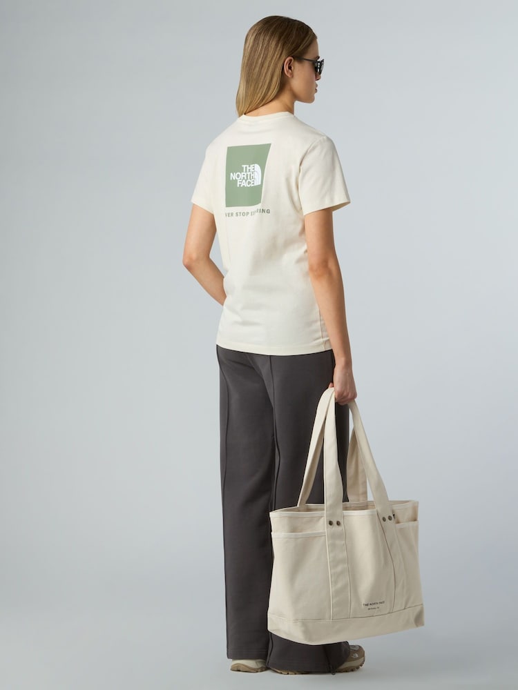 The North Face White Relaxed W Box T-Shirt - Image 2 of 5 The North Face White Relaxed W Box T-Shirt - Image 2 of 5