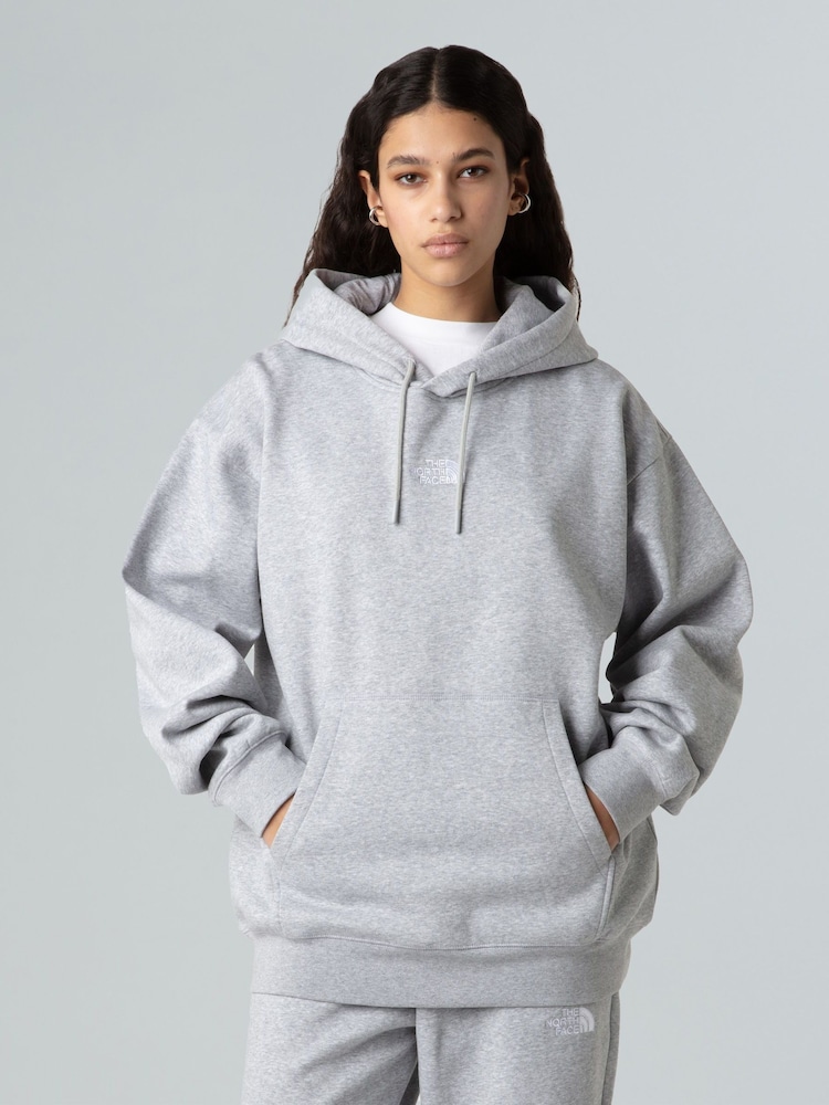 The North Face Grey Oversize W Essential Hoodie - Image 1 of 5
