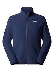 The North Face Navy Glacier Full Zip Fleece - Image 4 of 5