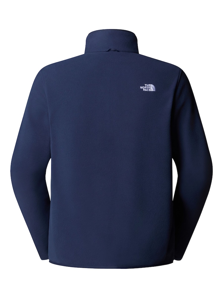 The North Face Navy Glacier Full Zip Fleece - Image 5 of 5 The North Face Navy Glacier Full Zip Fleece - Image 5 of 5
