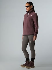 The North Face Purple Glacier 1/4 Zip Fleece - Image 3 of 5