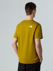 The North Face Yellow Simple Dome T-Shirt - Image 2 of 3