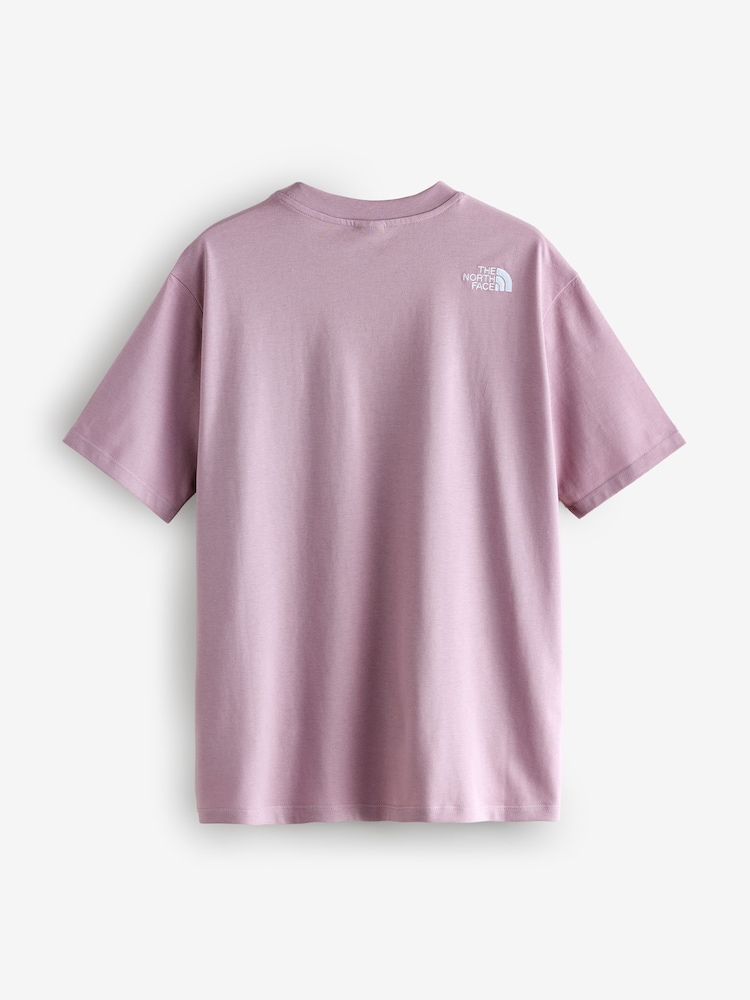 The North Face Purple Oversize M Essential T-Shirt - Image 5 of 5