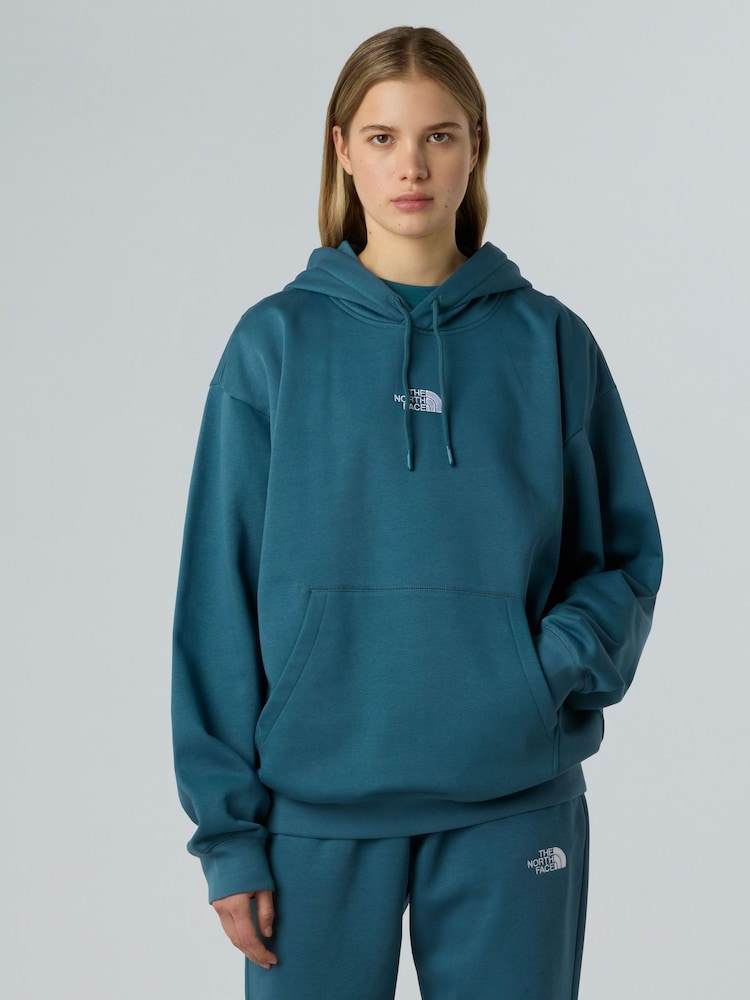 The North Face Blue Oversize W Essential Hoodie - Image 1 of 5