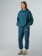 The North Face Blue Oversize W Essential Hoodie - Image 2 of 5