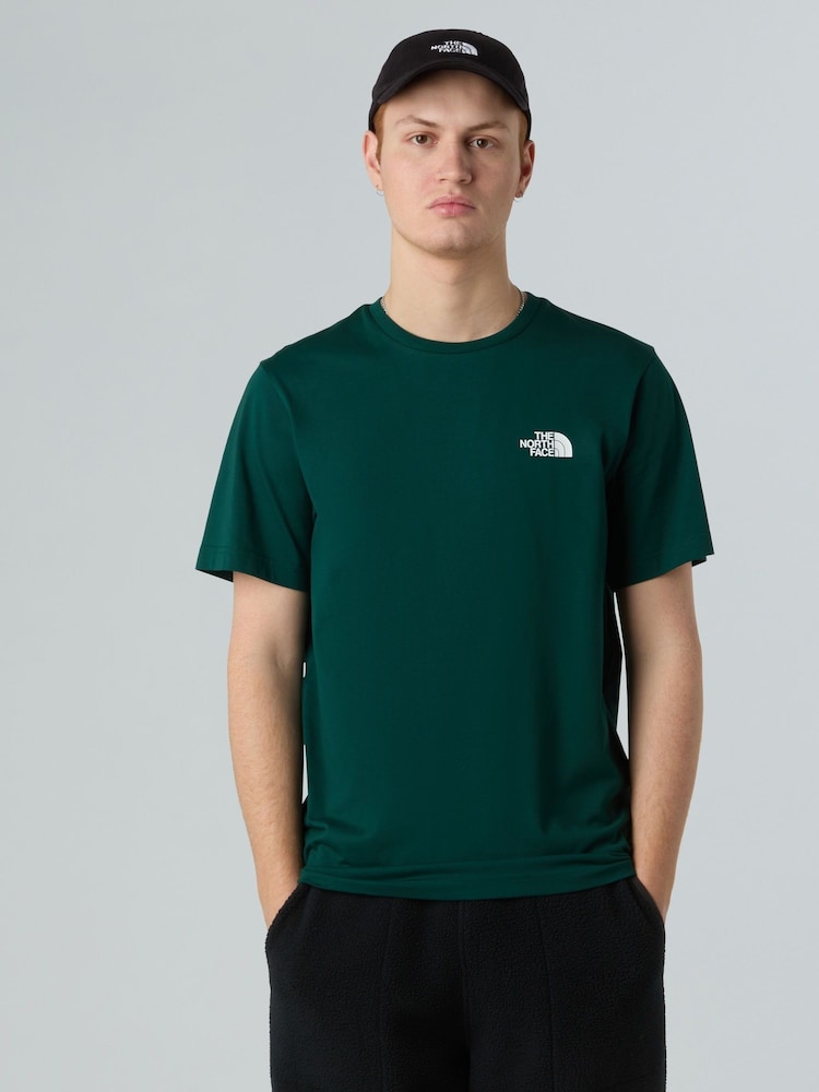 The North Face The North Face Green Simple Dome T-Shirt - Bild 1 von 4
