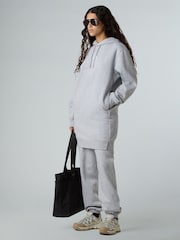 The North Face Grey Relaxed W Essential Hooded Dress - Image 3 of 5