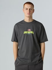 The North Face Grey Expedition Celebration Back Print Oversized T-Shirt - Image 1 of 5