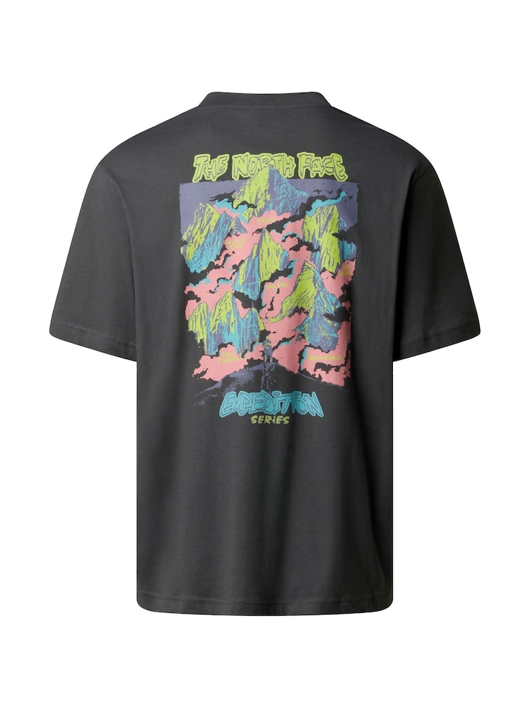 The North Face Grey Expedition Celebration Back Print Oversized T-Shirt - Image 5 of 5