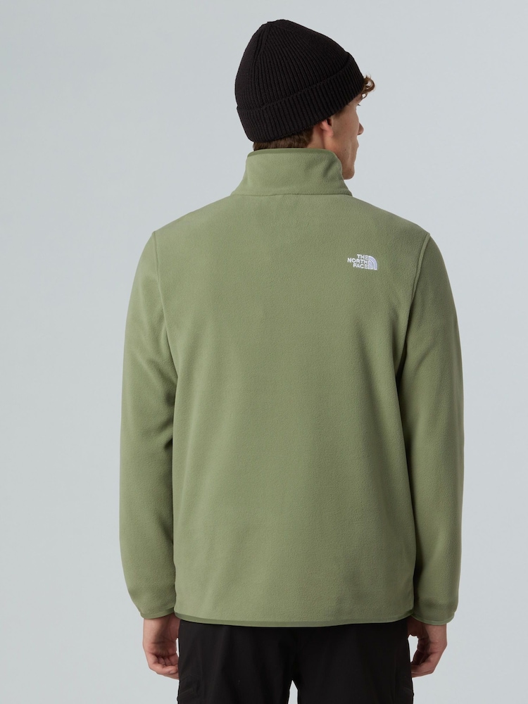 The North Face Green Glacier Full Zip Fleece - Image 2 of 3