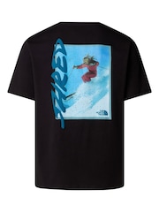The North Face Black NSE Slopes Graphic Relaxed Fit T-Shirt - Image 8 of 8