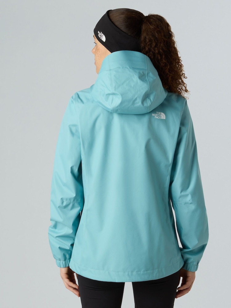 The North Face Blue Quest Waterproof Rain Jacket - Image 2 of 4 The North Face Blue Quest Waterproof Rain Jacket - Image 2 of 4