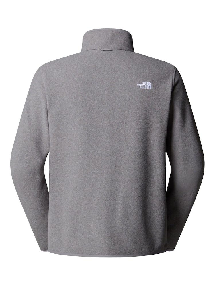 The North Face Grey Glacier 1/4 Zip Fleece - Image 6 of 6 The North Face Grey Glacier 1/4 Zip Fleece - Image 6 of 6