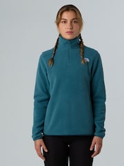 The North Face Blue Glacier 1/4 Zip Fleece - Image 1 of 5