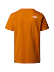 The North Face Orange Simple Dome T-Shirt - Image 2 of 2
