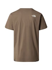The North Face Brown Simple Dome T-Shirt - Image 4 of 4