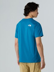The North Face Blue Simple Dome T-Shirt - Image 3 of 5