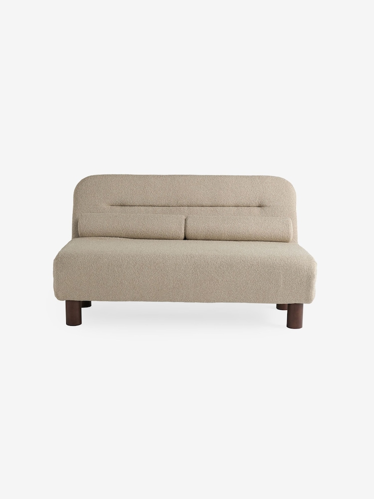 MADE.COM Natural Linen Soft Touch Boucle Large Maxton 2 Seater Sofa Bed - Image 7 of 7 MADE.COM Natural Linen Soft Touch Boucle Large Maxton 2 Seater Sofa Bed - Image 7 of 7