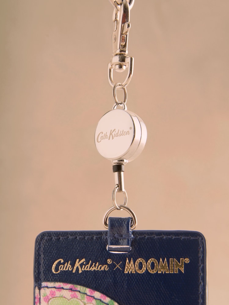 Cath Kidston Dark Green Valley Moomins Retractable Lanyard - Image 2 of 3