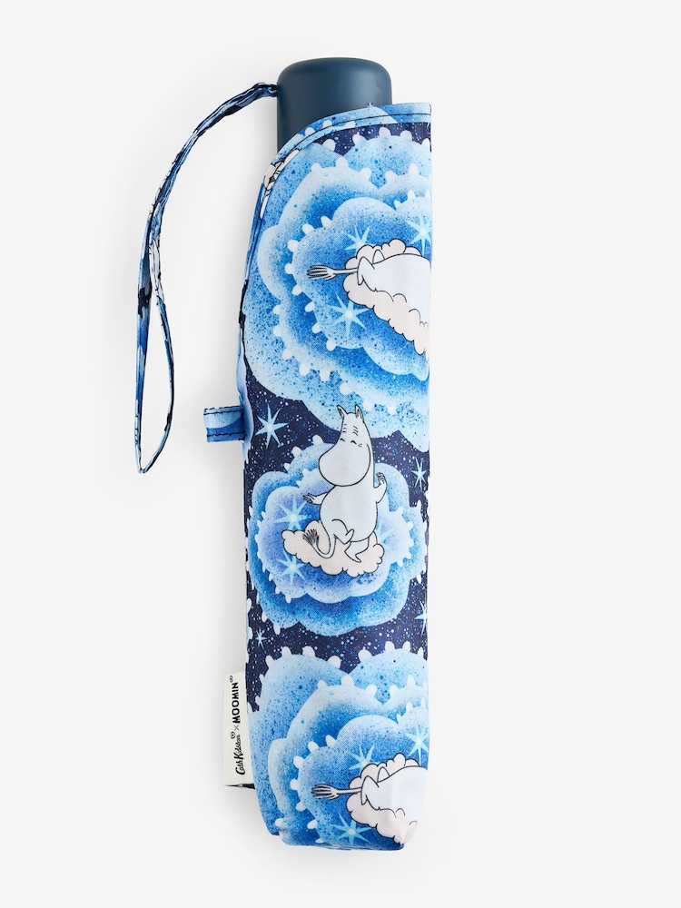 Cath Kidston Blue Clouds Moomins Umbrella - Image 1 of 4