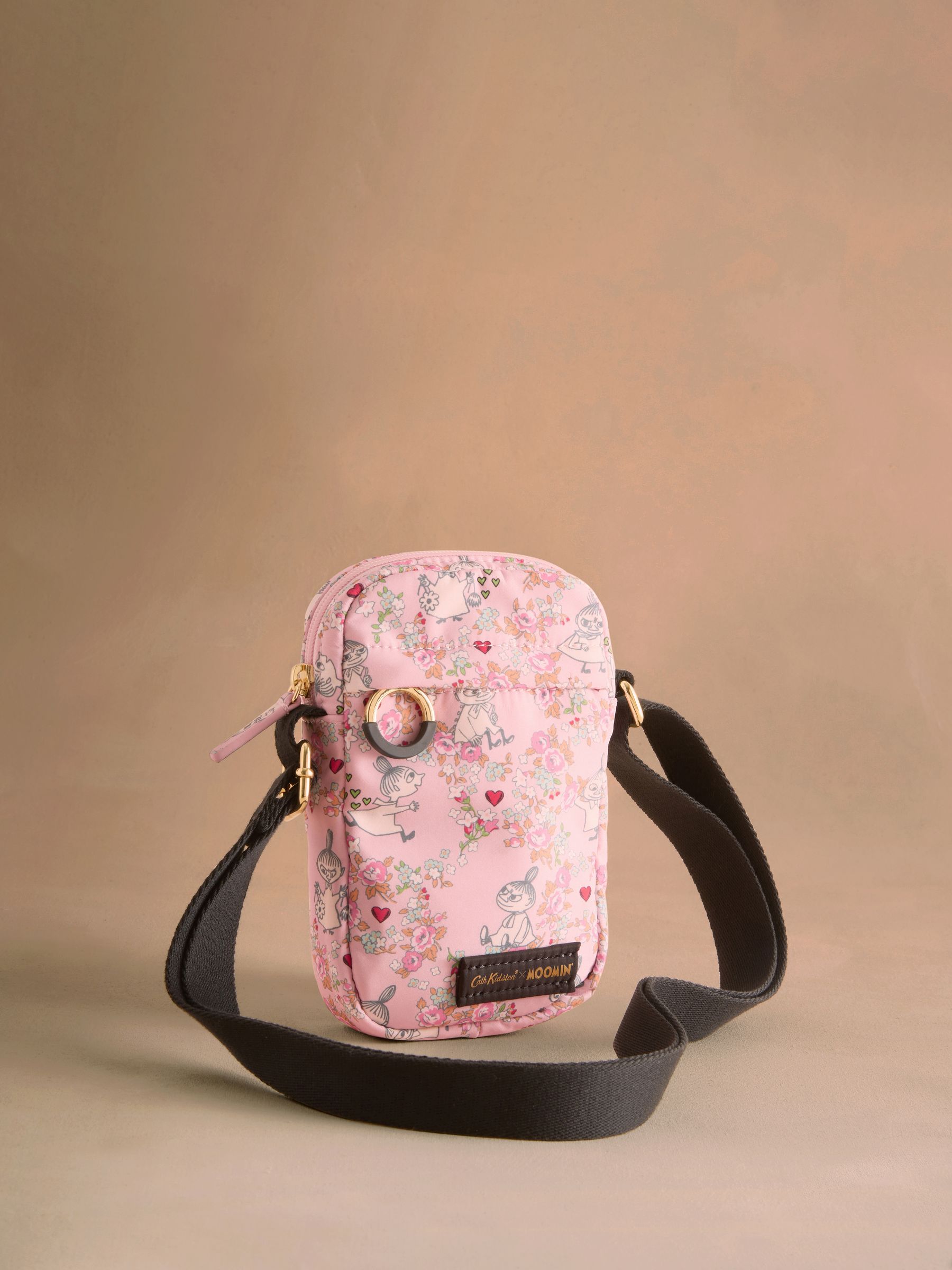 Buy Cath Kidston Pink Little My Moomins Cross-Body Phone Bag from