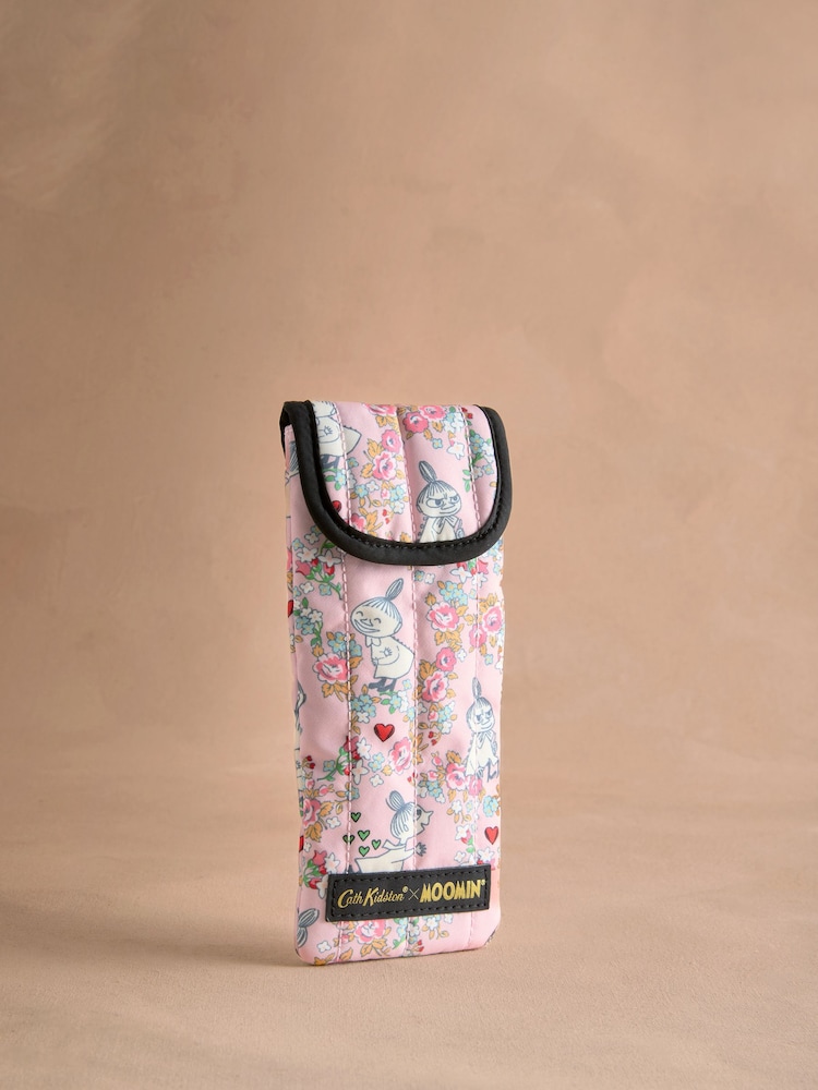 Cath Kidston Pink Little My Moomins Padded Glasses Case - Image 1 of 3