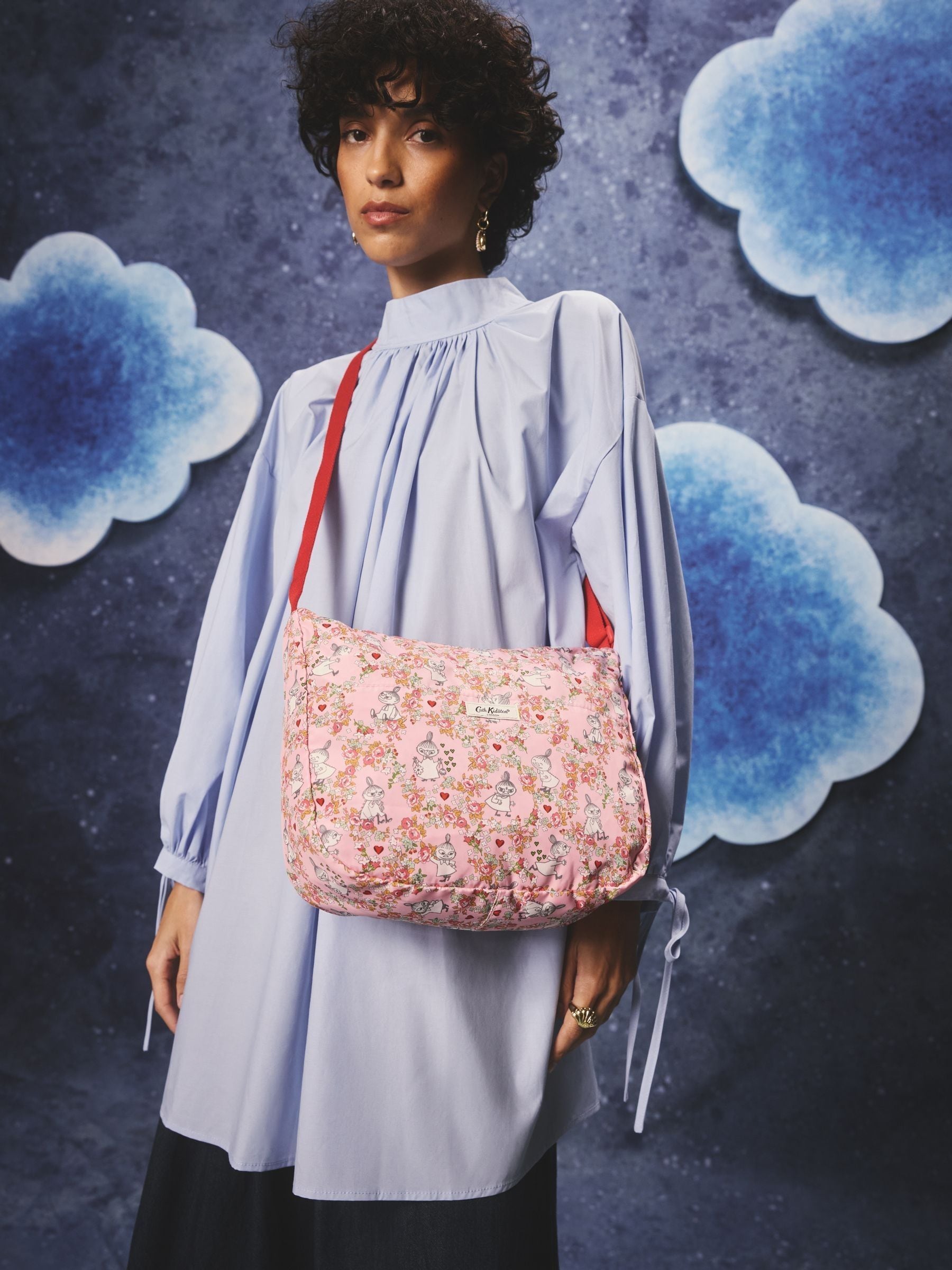 Buy Cath Kidston Pink Little My Moomins Fold Away Cross-Body Bag