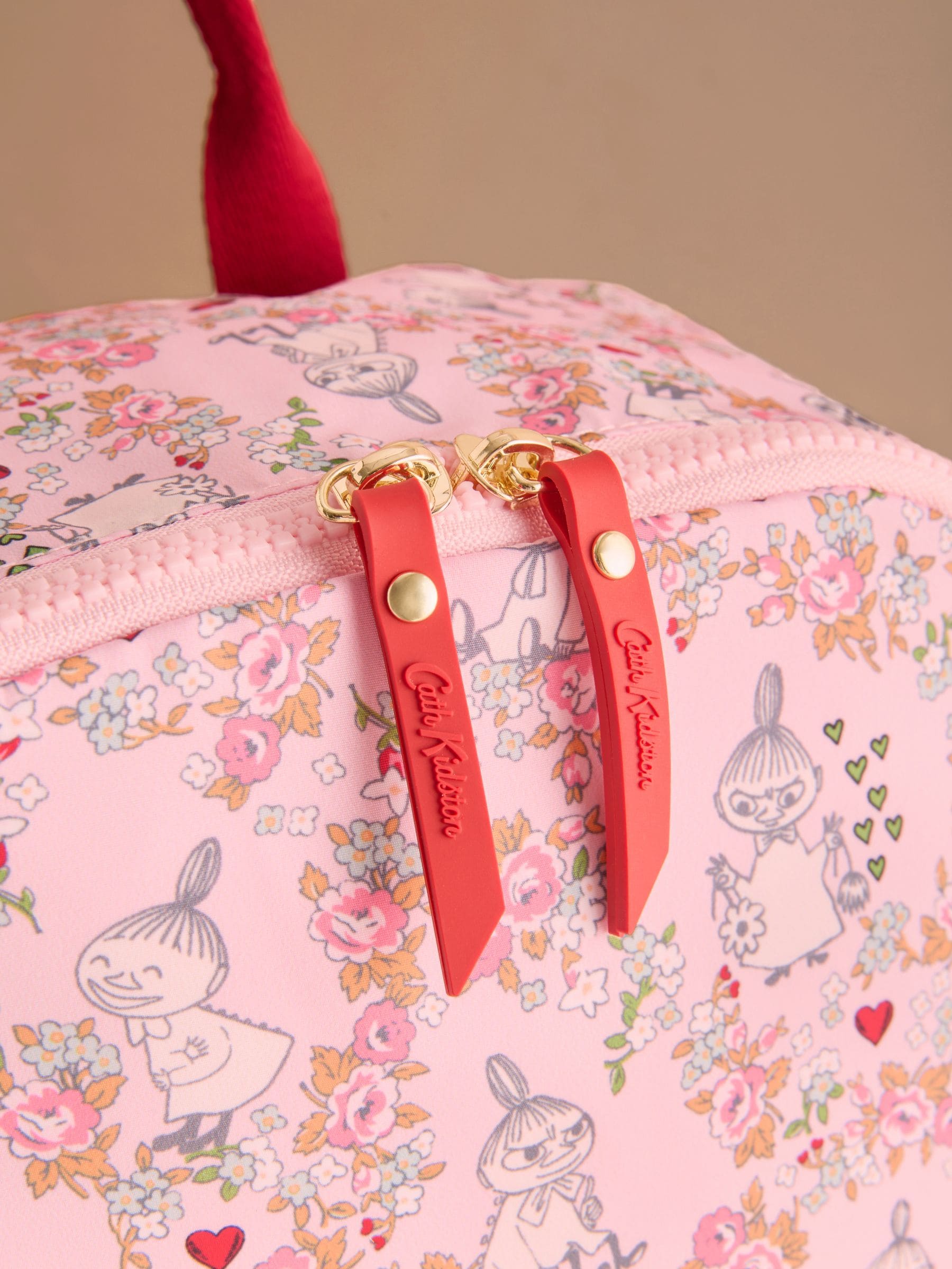 Buy Cath Kidston Pink Little My Moomins Foldaway Backpack from