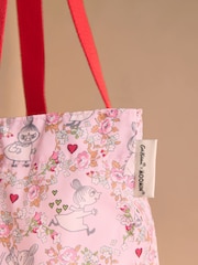 Cath Kidston Pink Little My Moomins Foldaway Tote - Image 2 of 4