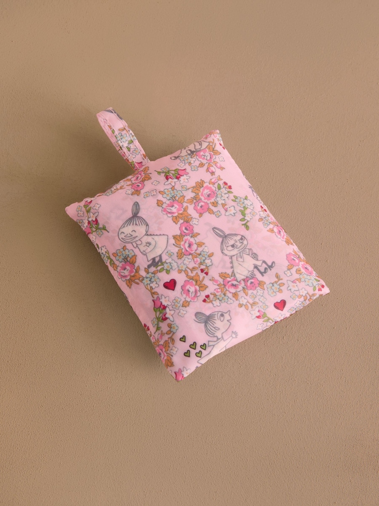 Cath Kidston Pink Little My Moomins Foldaway Shopper - Image 4 of 4