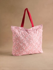 Cath Kidston Pink Little My Large Moomins Foldaway Tote - Image 1 of 4