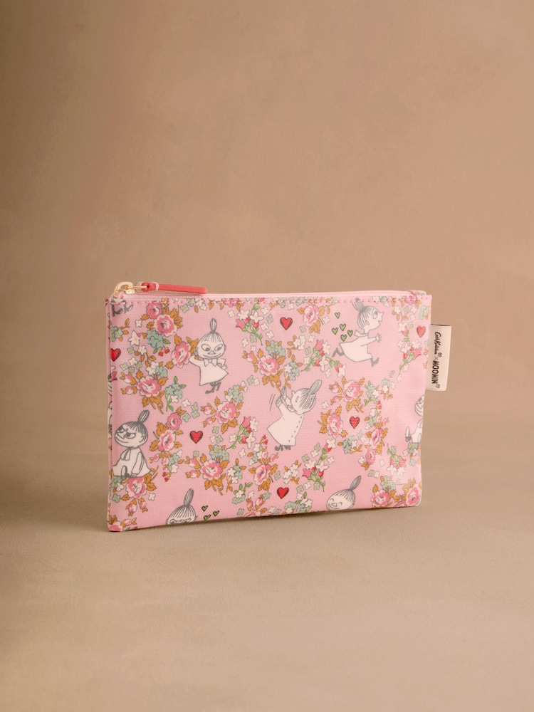 Cath Kidston Pink Little My Moomins Zip Purse - Image 1 of 3