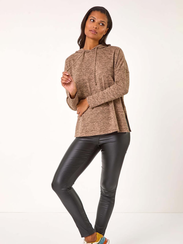 Roman Natural Soft Drawstring Hoodie - Image 1 of 5