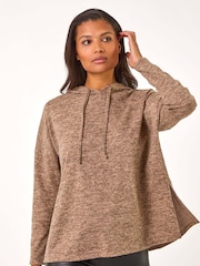 Roman Natural Soft Drawstring Hoodie - Image 2 of 5