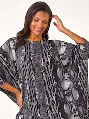 Roman Tunika mit Animalprint - Bild 2 von 5